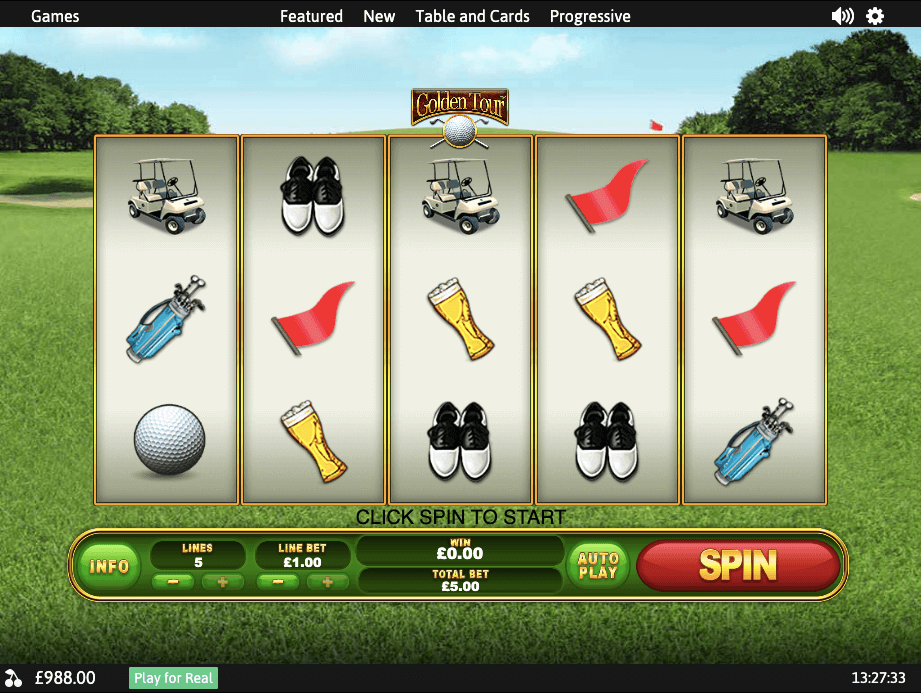 GOLDEN TOUR Online SLOT Reels